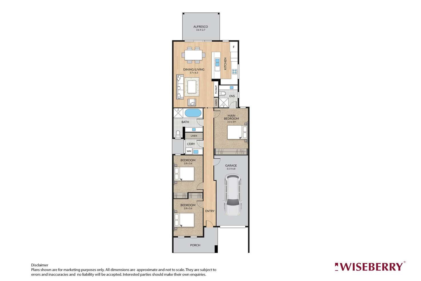 Floorplan of Homely house listing, 5 Cecilia Street, Hamlyn Terrace NSW 2259