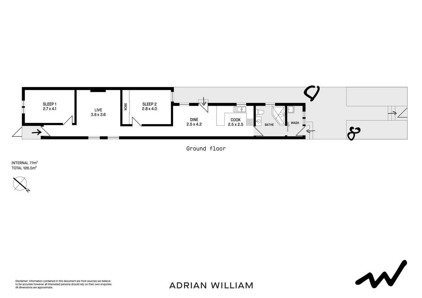 Floorplan of Homely house listing, 159 Alice Street, Newtown NSW 2042