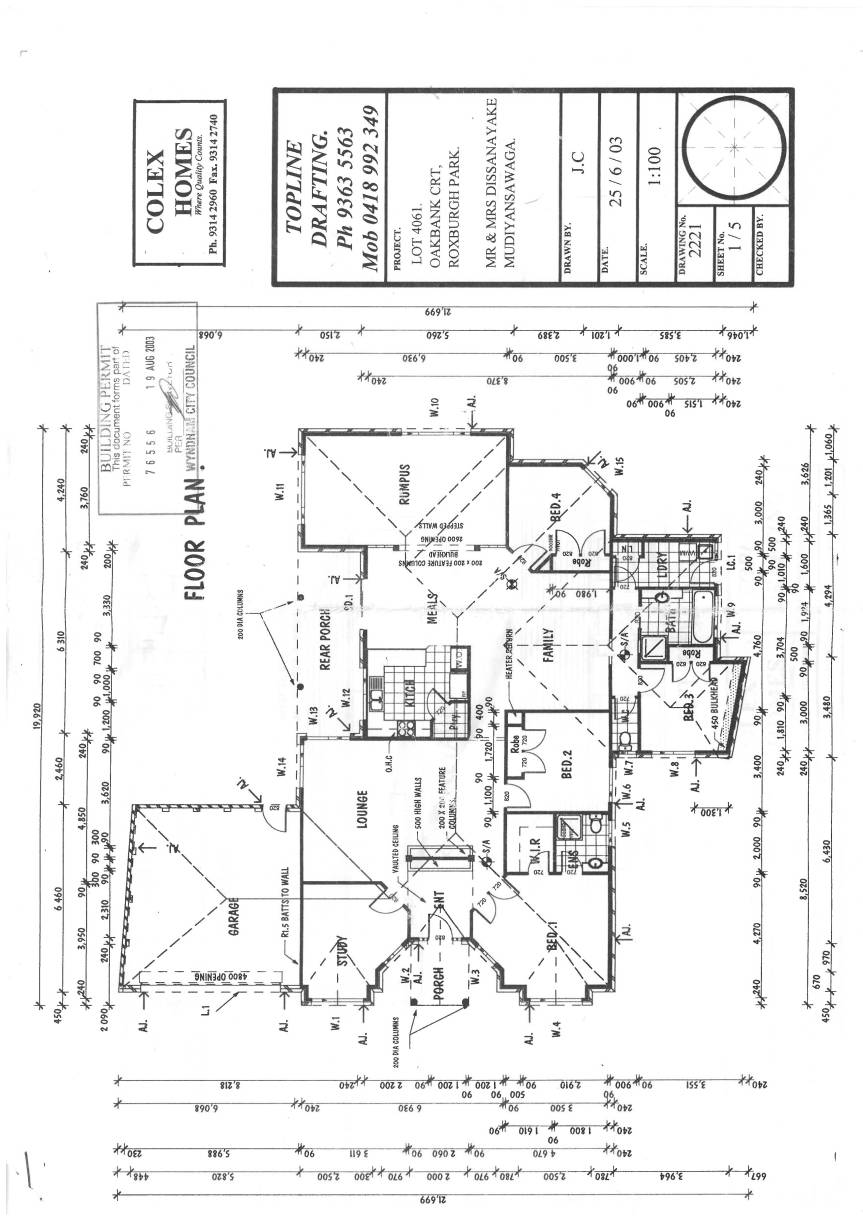 Floorplan of Homely house listing, 11 Oakbank Court, Roxburgh Park VIC 3064