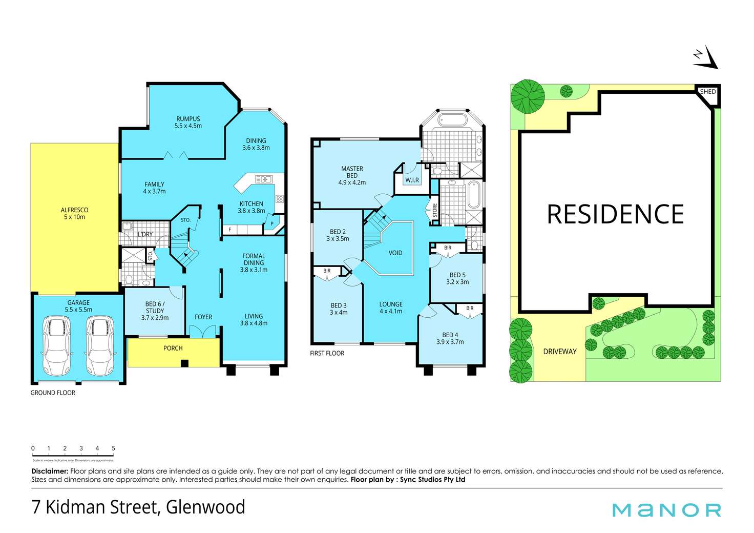 Floorplan of Homely house listing, 7 Kidman Street, Glenwood NSW 2768