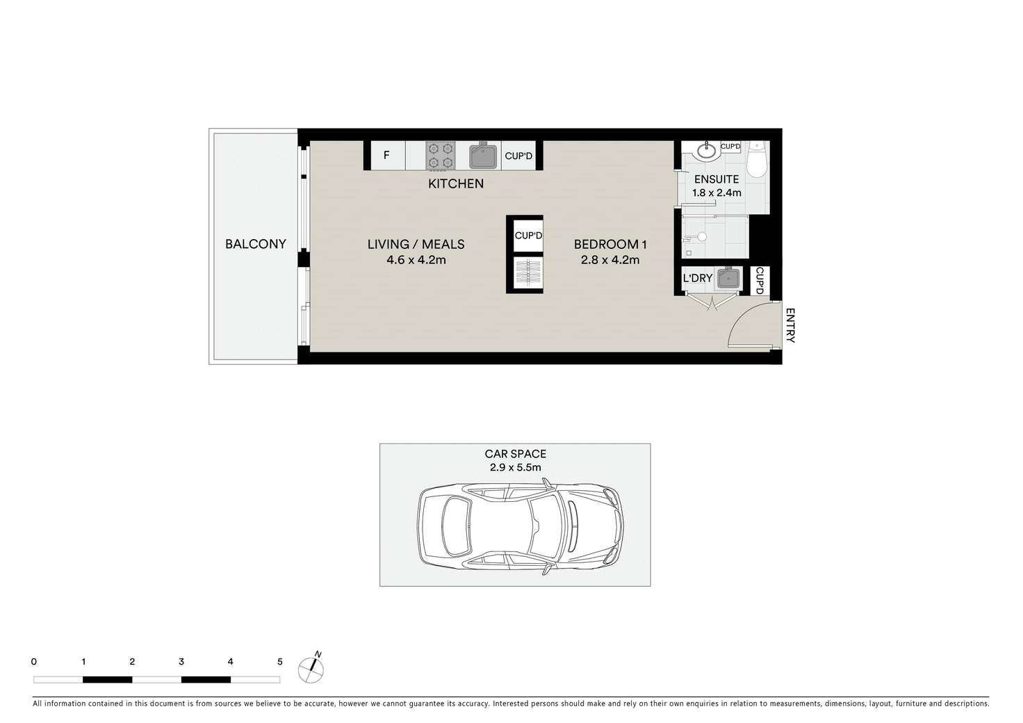 Floorplan of Homely apartment listing, 1807/7 Yarra Street, South Yarra VIC 3141