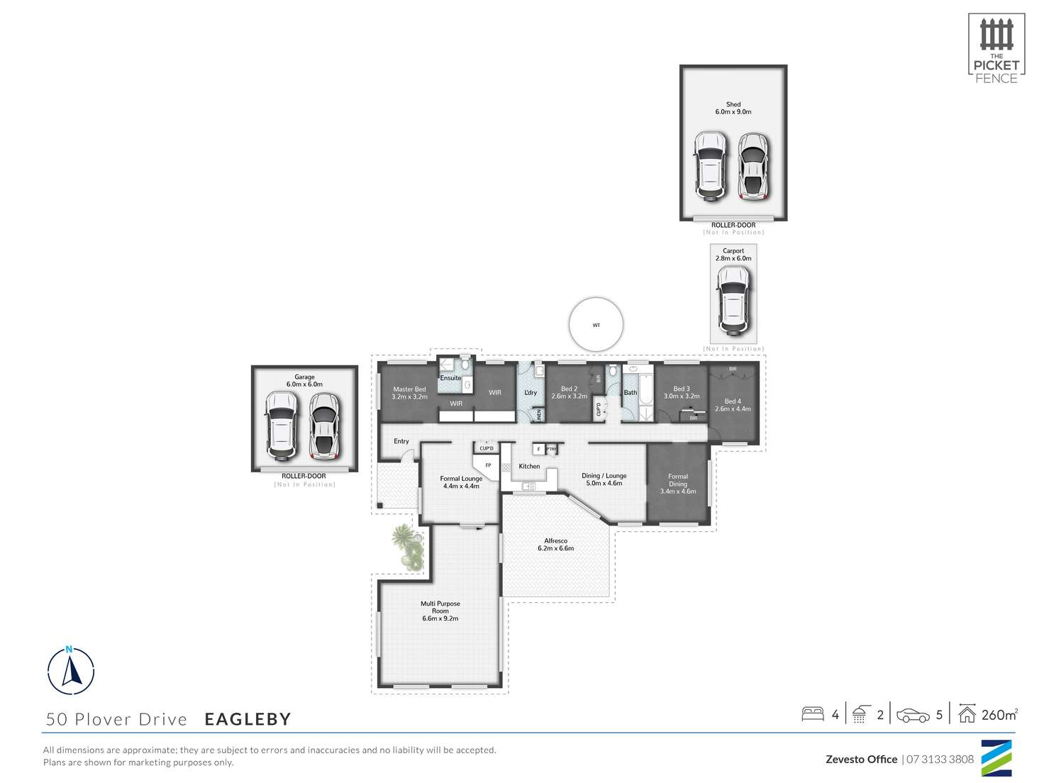 Floorplan of Homely acreageSemiRural listing, 50 Plover Drive, Eagleby QLD 4207