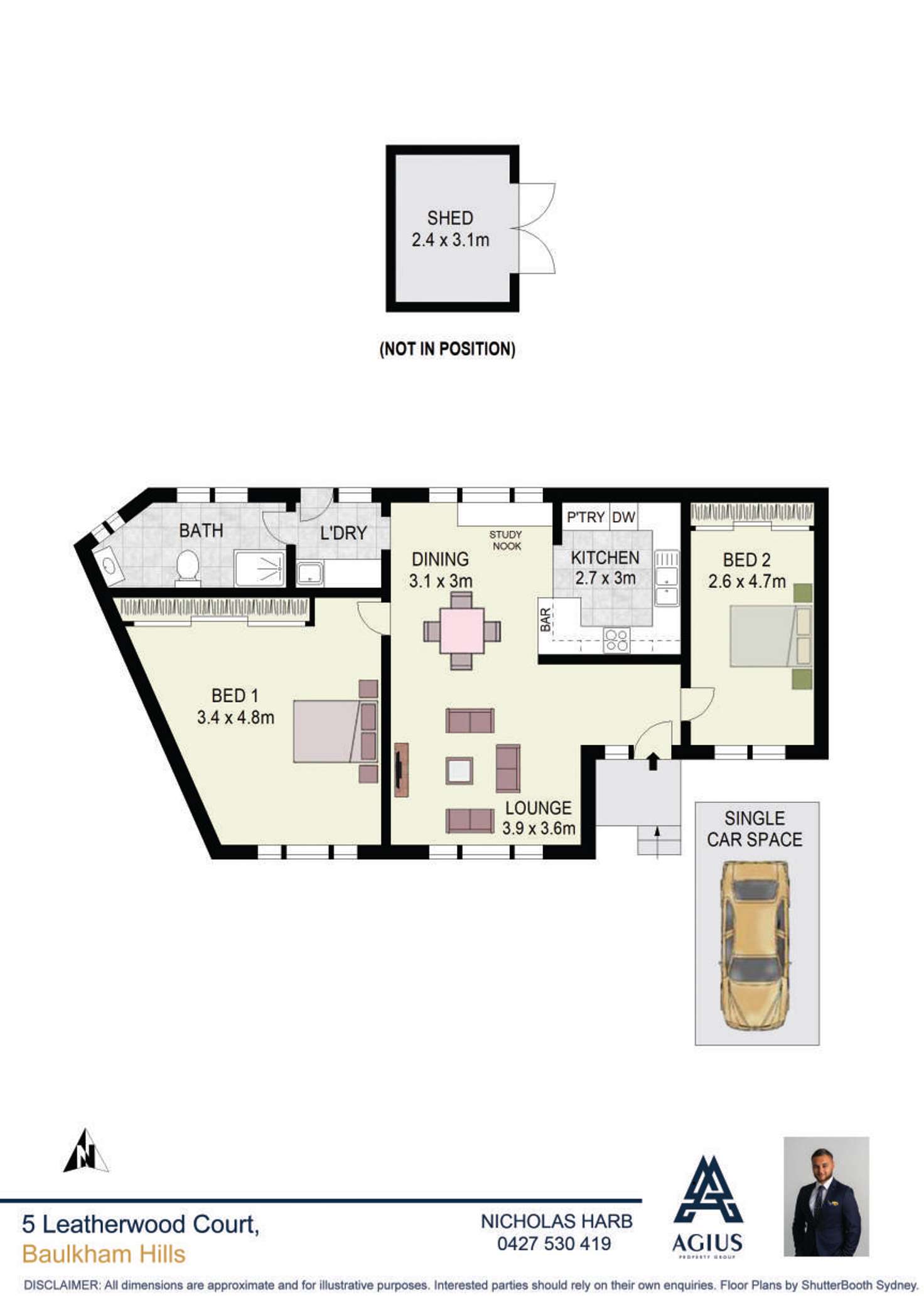 Floorplan of Homely house listing, 5 Leatherwood Court, Baulkham Hills NSW 2153