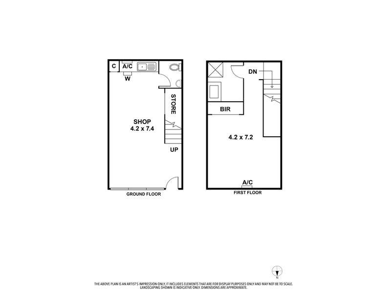 Floorplan of Homely apartment listing, 185 Johnston Street, Collingwood VIC 3066