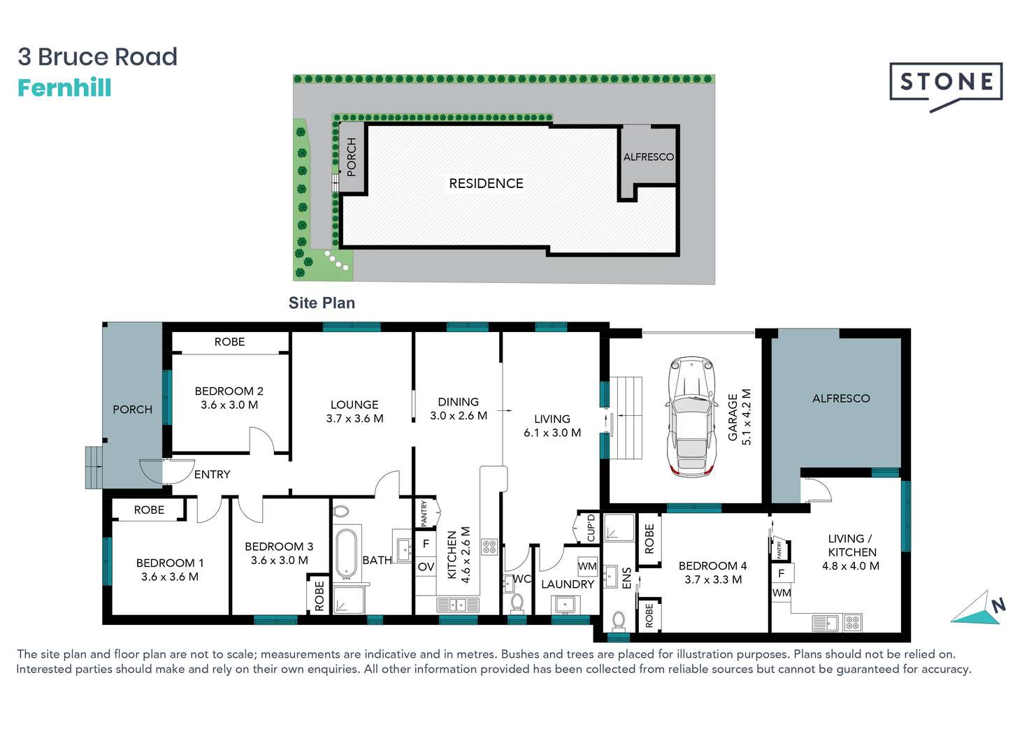 Floorplan of Homely house listing, 3 Bruce Road, Fernhill NSW 2519