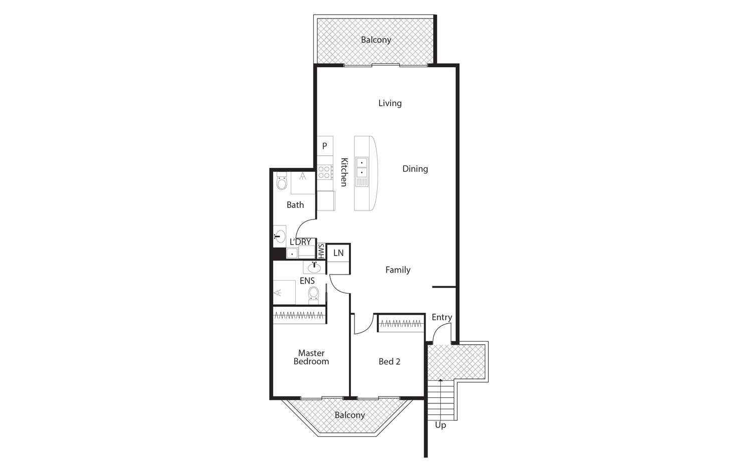 Floorplan of Homely apartment listing, 3/9 Fitzroy Street, Forrest ACT 2603