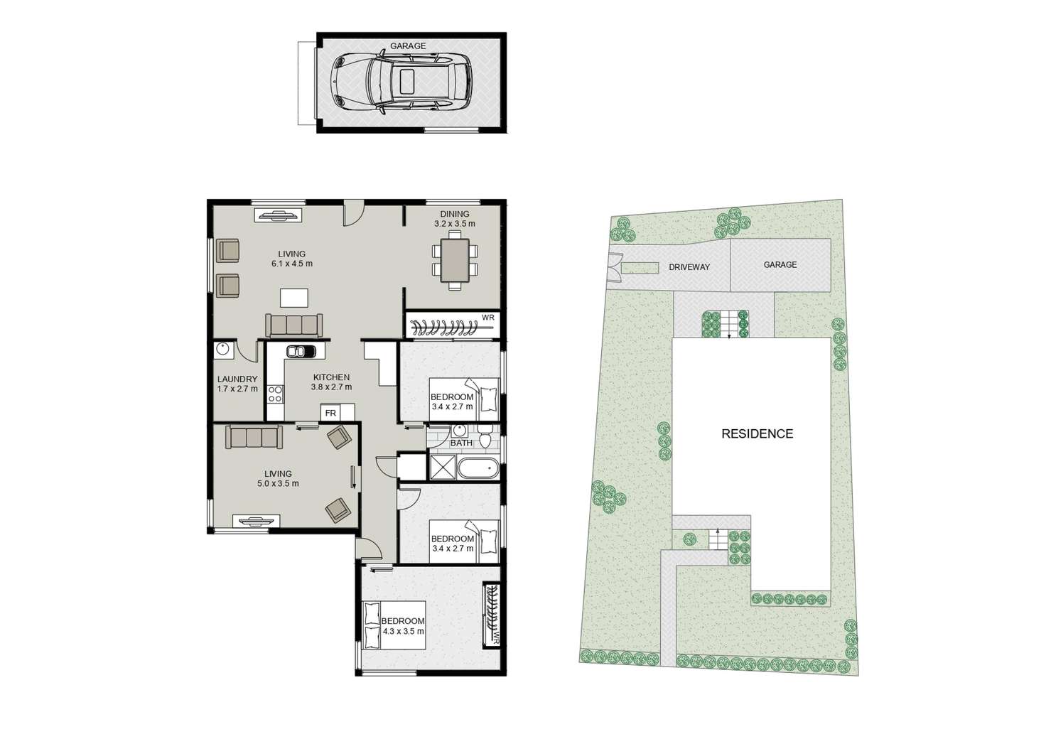 Floorplan of Homely house listing, 1 Madonna Street, Winston Hills NSW 2153