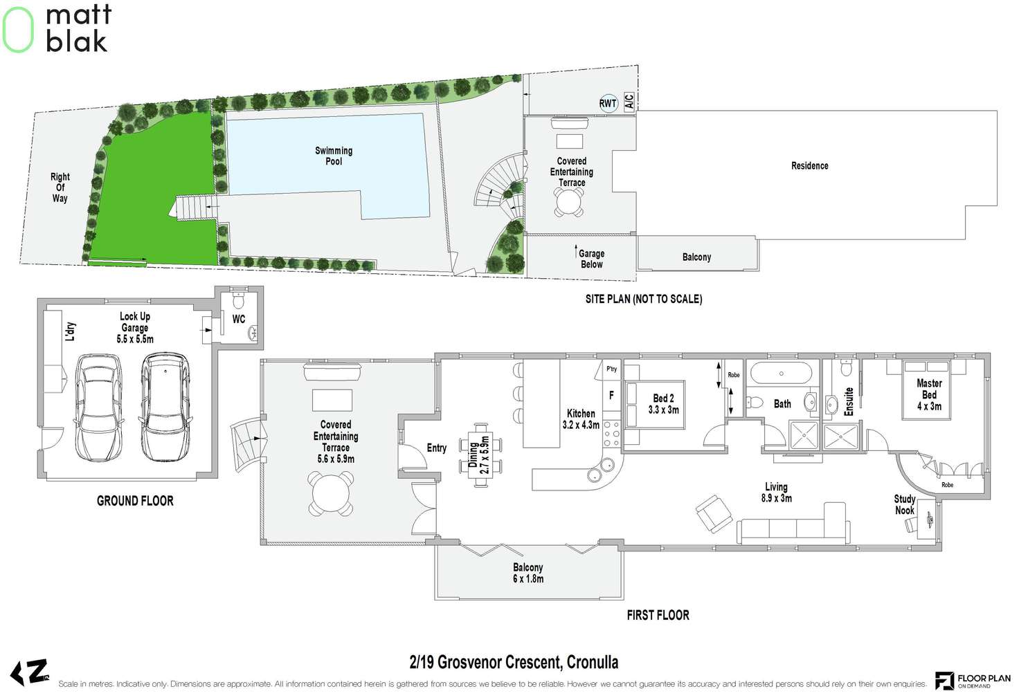 Floorplan of Homely house listing, 2/19 Grosvenor Crescent, Cronulla NSW 2230