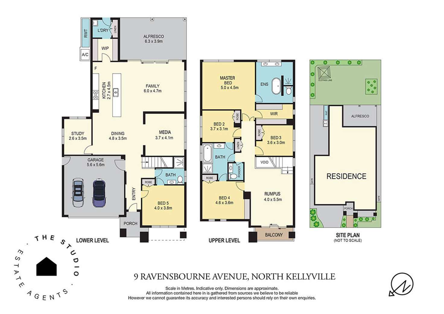 Floorplan of Homely house listing, 9 Ravensbourne Avenue, North Kellyville NSW 2155