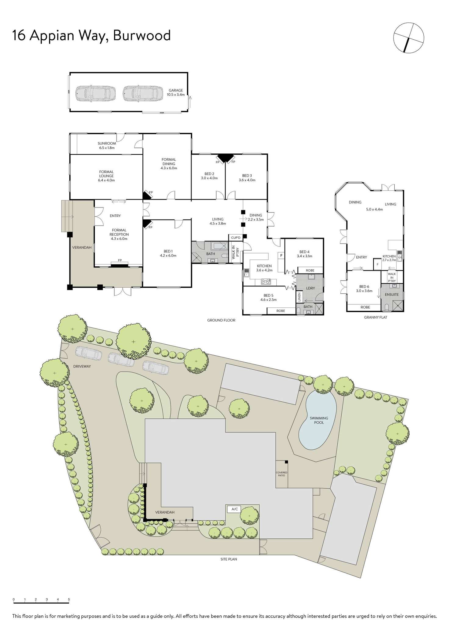 Floorplan of Homely house listing, 16 Appian Way, Burwood NSW 2134