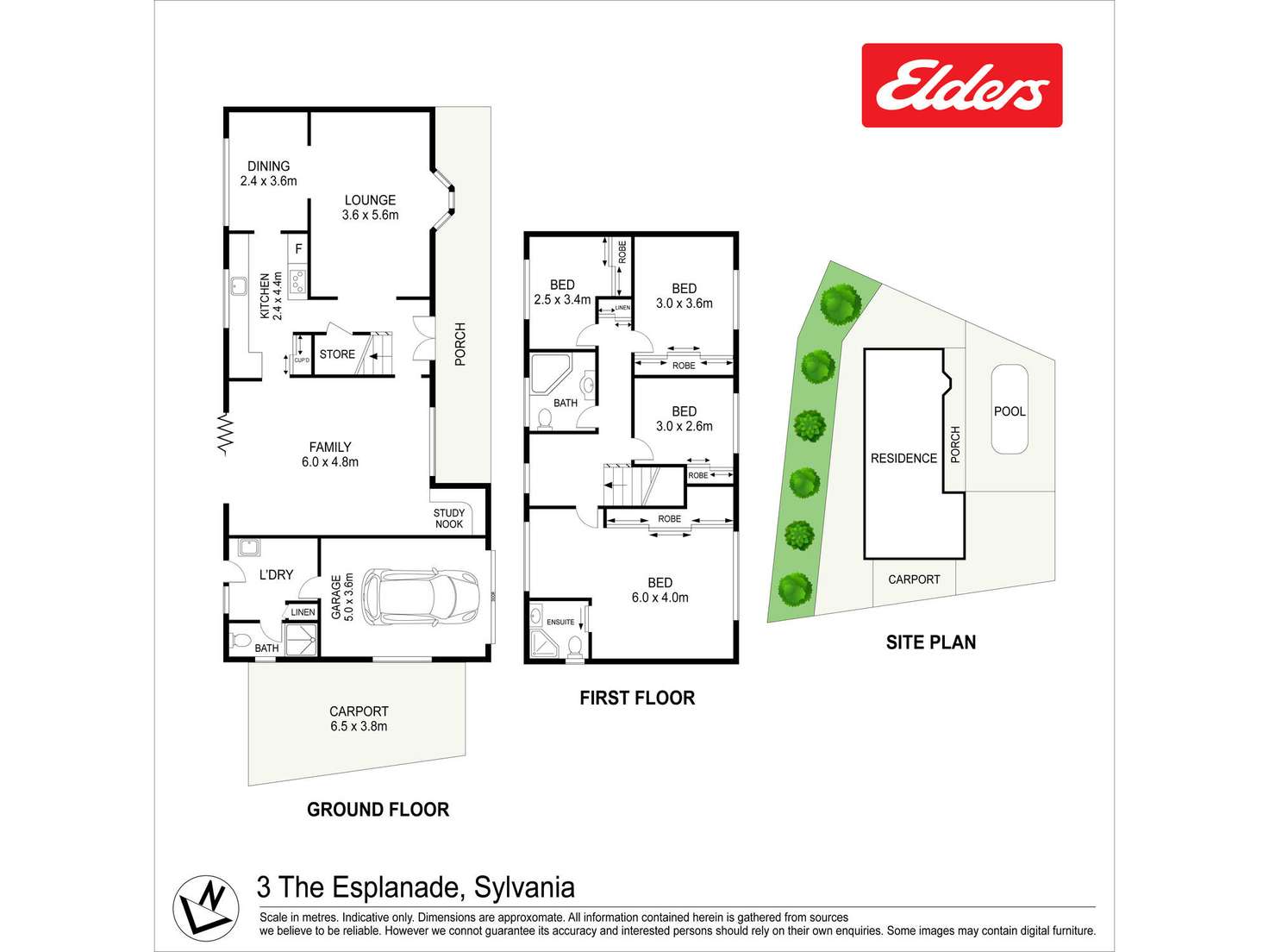 Floorplan of Homely house listing, 3 The Esplanade, Sylvania NSW 2224
