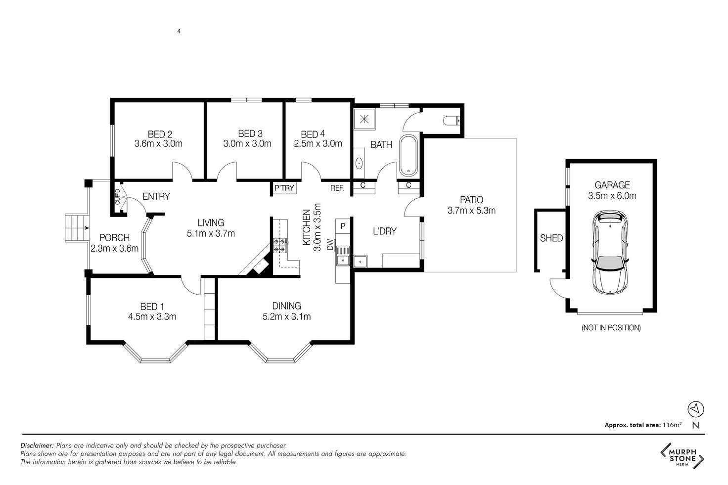 Floorplan of Homely house listing, 32 Thorpe Avenue, Queanbeyan NSW 2620