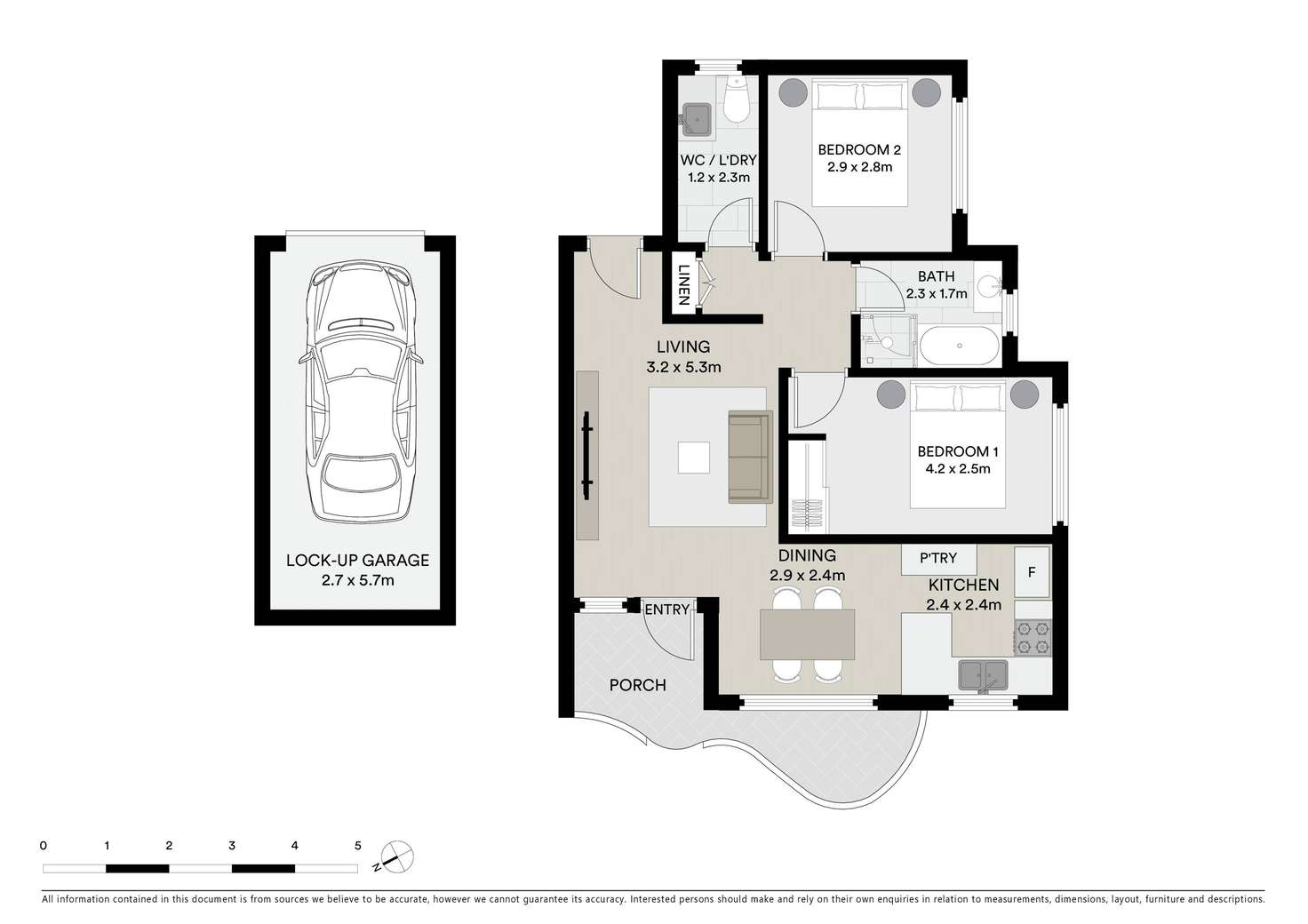 Floorplan of Homely apartment listing, 2/24-26 Crawford Road, Brighton-Le-Sands NSW 2216