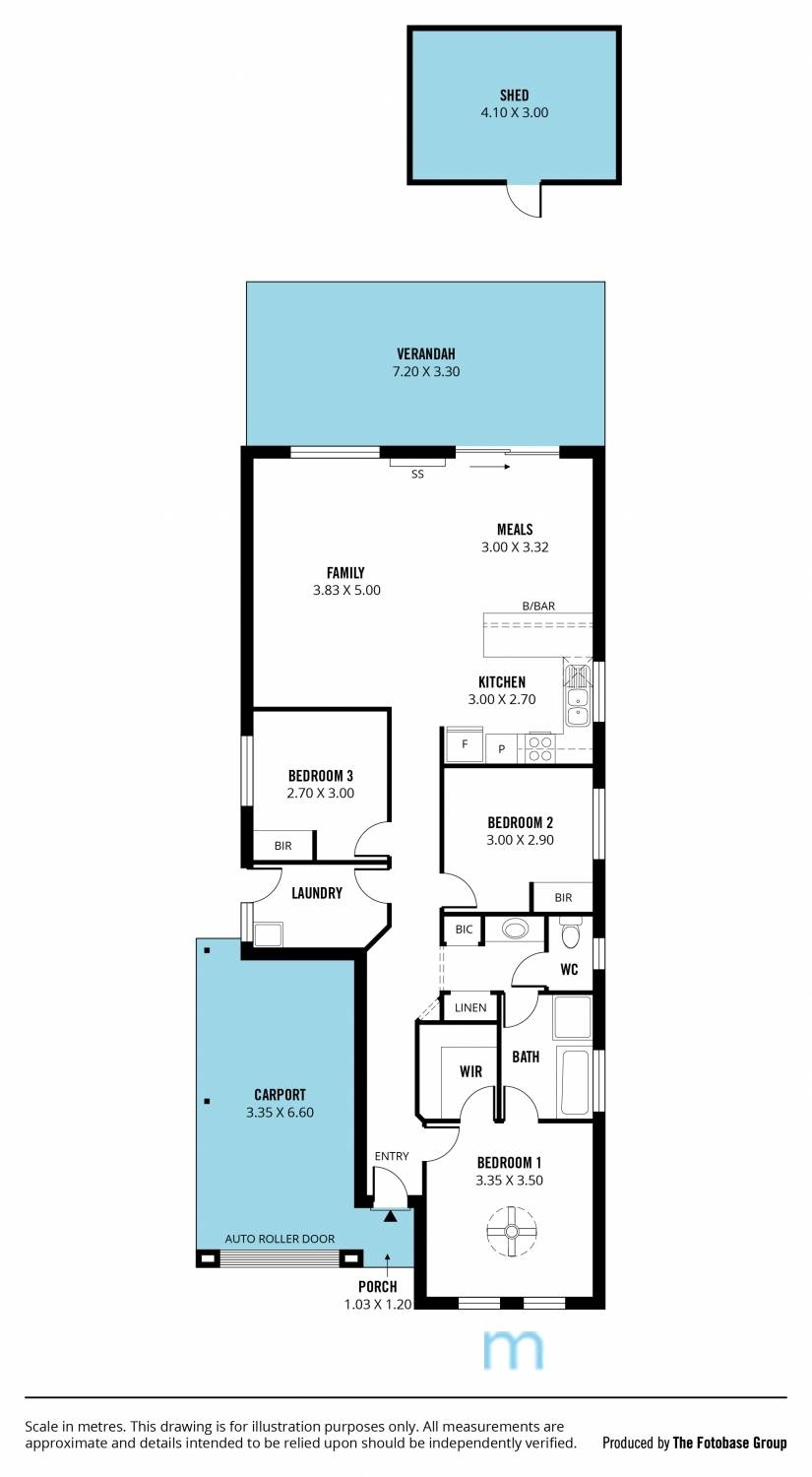 Floorplan of Homely house listing, 337A Montague Road, Para Vista SA 5093