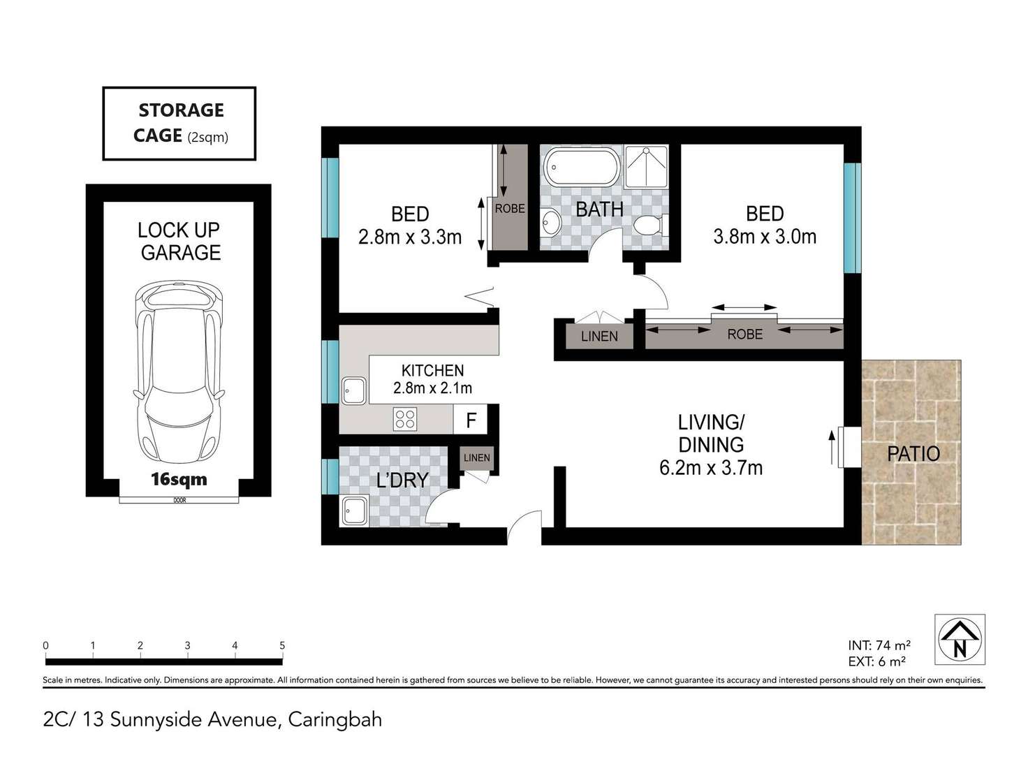 Floorplan of Homely apartment listing, 2C/17-31 Sunnyside Avenue, Caringbah NSW 2229