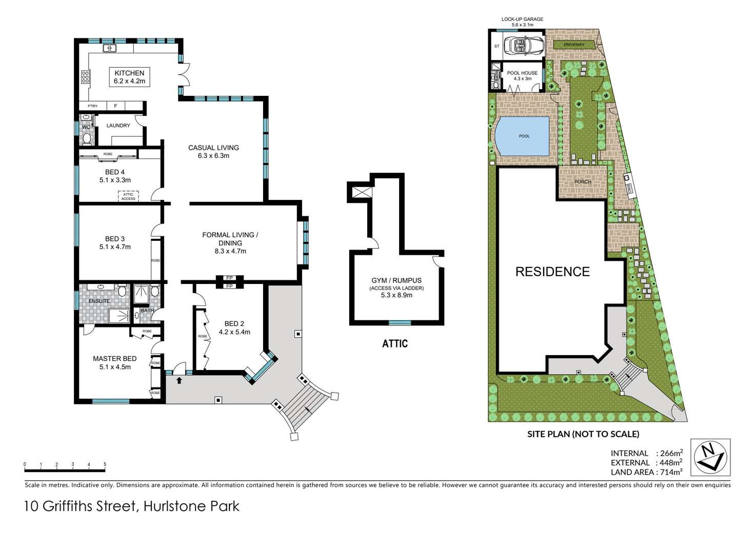 Floorplan of Homely house listing, 10 Griffiths Street, Hurlstone Park NSW 2193
