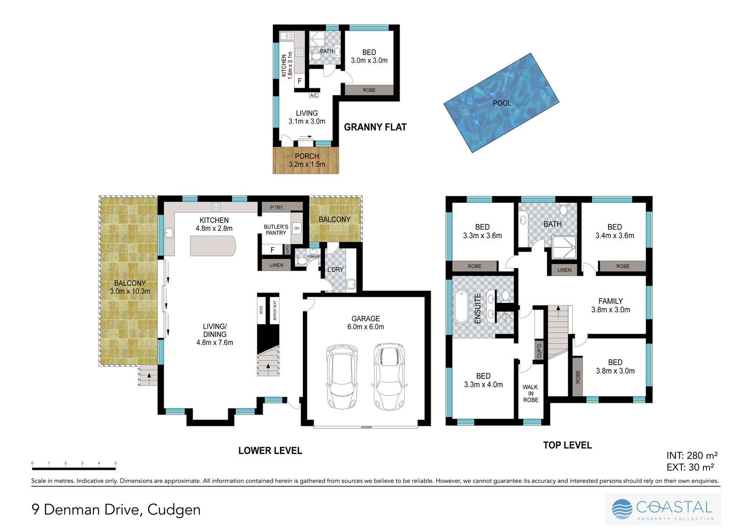 Floorplan of Homely house listing, 9 Denman Drive, Cudgen NSW 2487