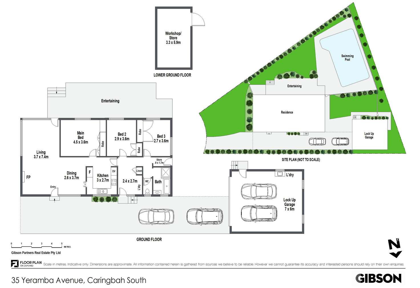 Floorplan of Homely house listing, 35 Yeramba Avenue, Caringbah South NSW 2229