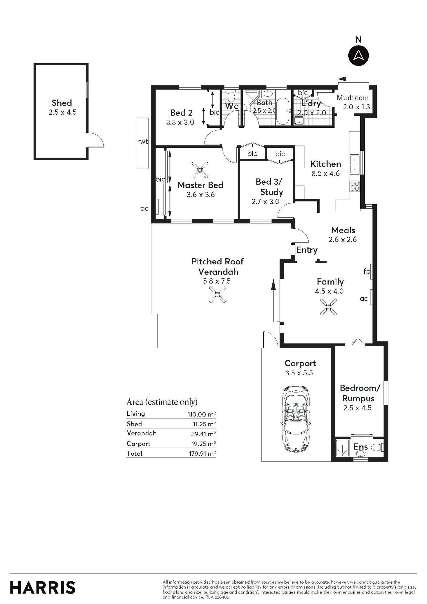 Floorplan of Homely house listing, 1 Crestwood Drive, Athelstone SA 5076