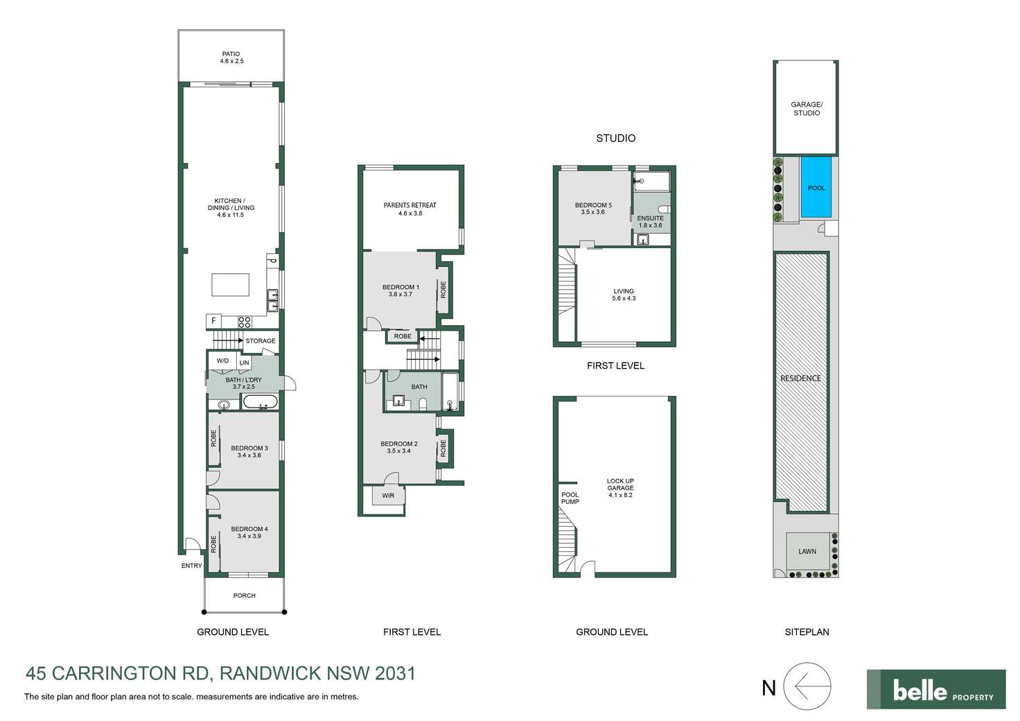 Floorplan of Homely house listing, 45 Carrington Road, Randwick NSW 2031