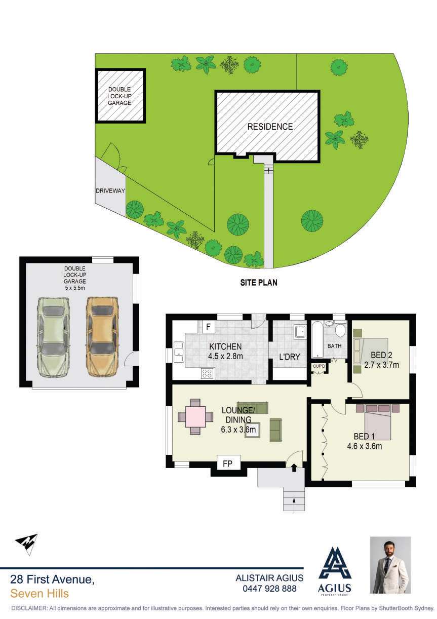 Floorplan of Homely house listing, 28 First Avenue, Seven Hills NSW 2147