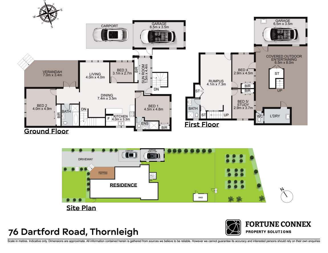 Floorplan of Homely house listing, 76 Dartford Road, Thornleigh NSW 2120