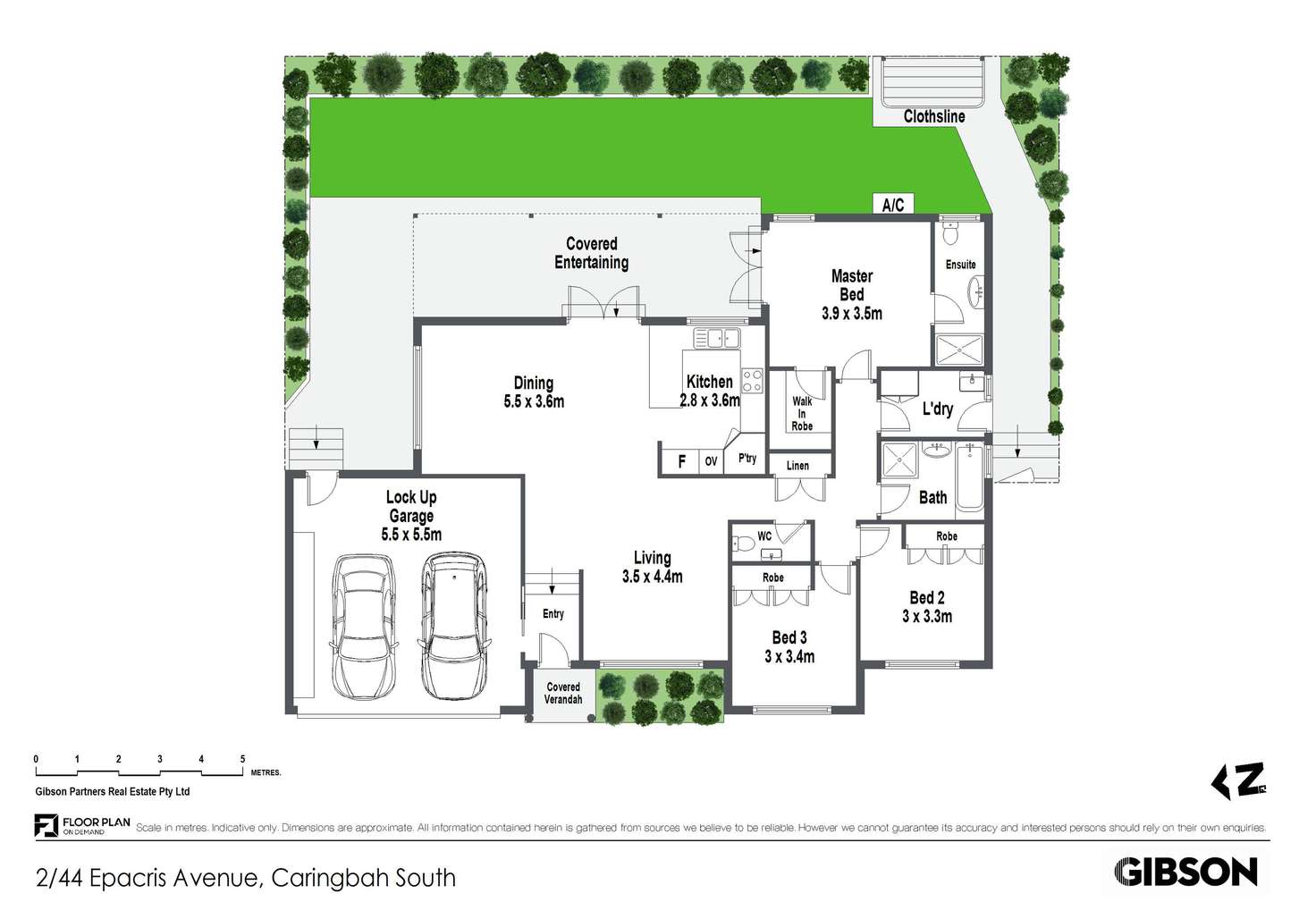 Floorplan of Homely villa listing, 2/44-46 Epacris Avenue, Caringbah South NSW 2229