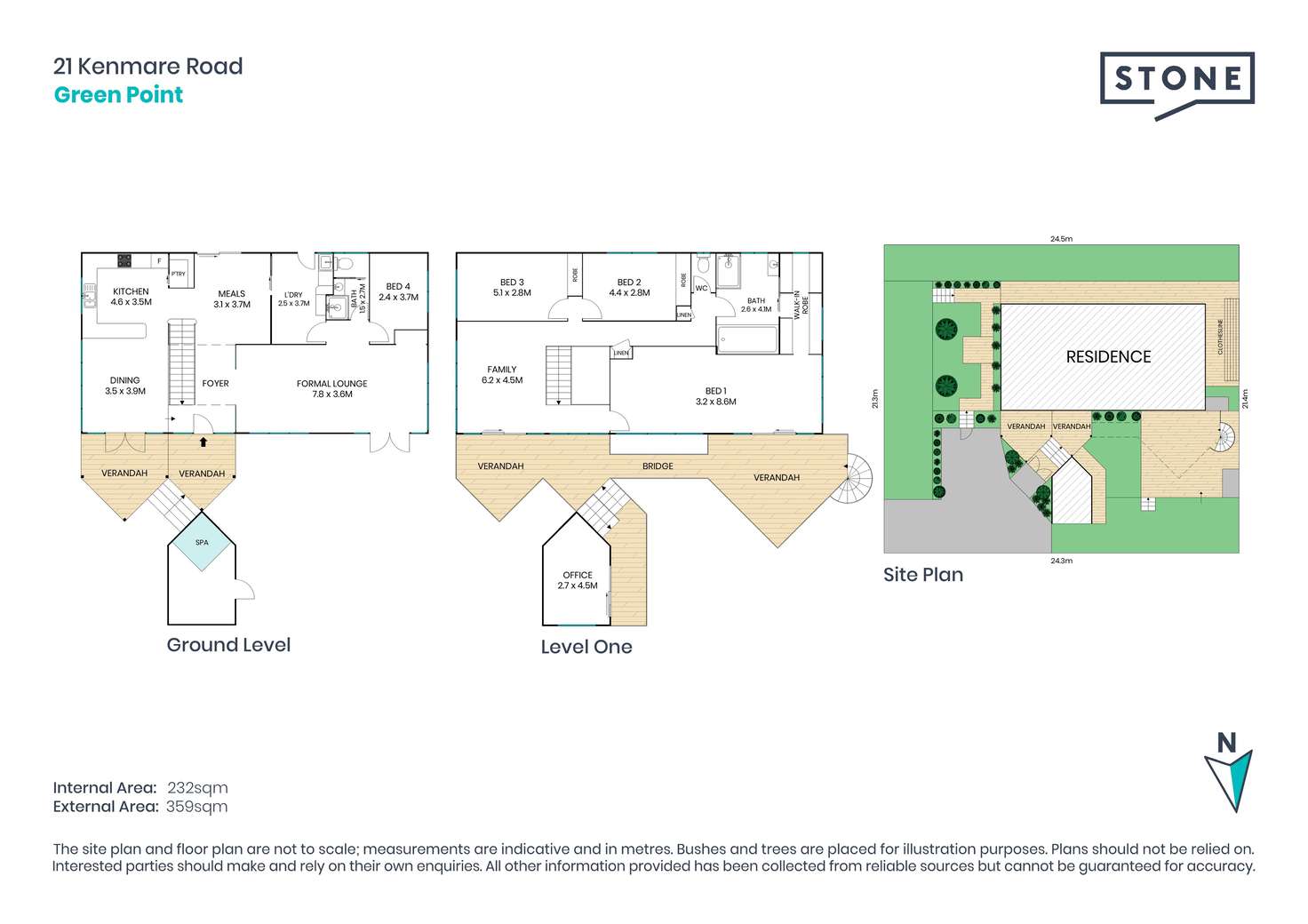 Floorplan of Homely house listing, 21A Kenmare Road, Green Point NSW 2251
