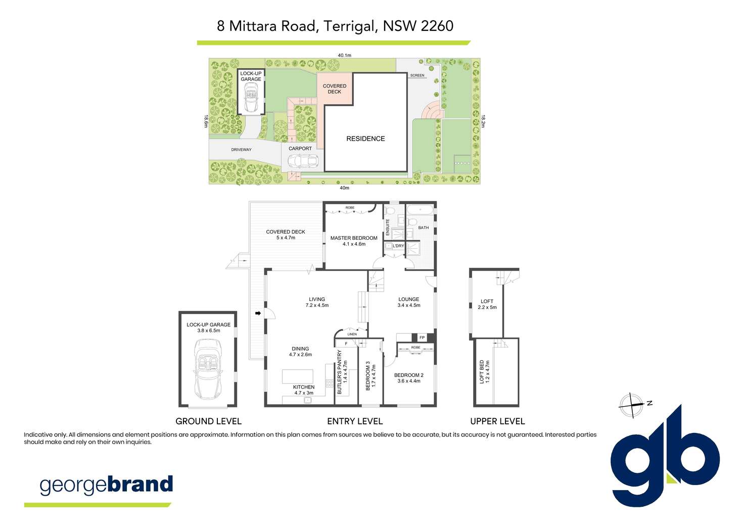 Floorplan of Homely house listing, 8 Mittara Road, Terrigal NSW 2260