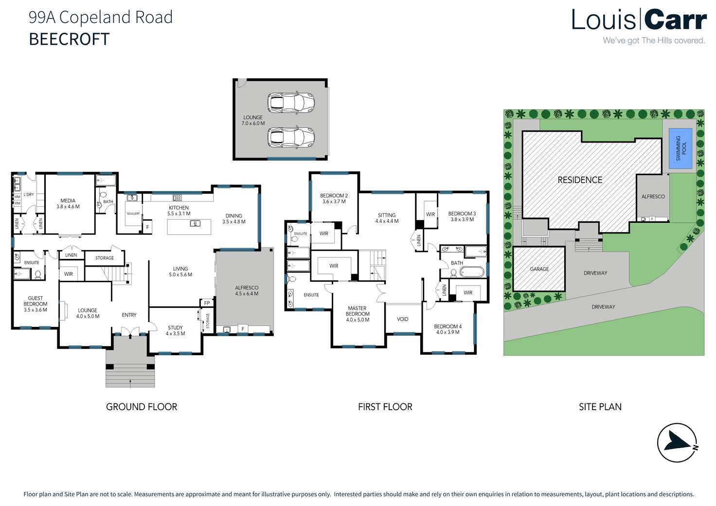 Floorplan of Homely house listing, 99a Copeland Road, Beecroft NSW 2119