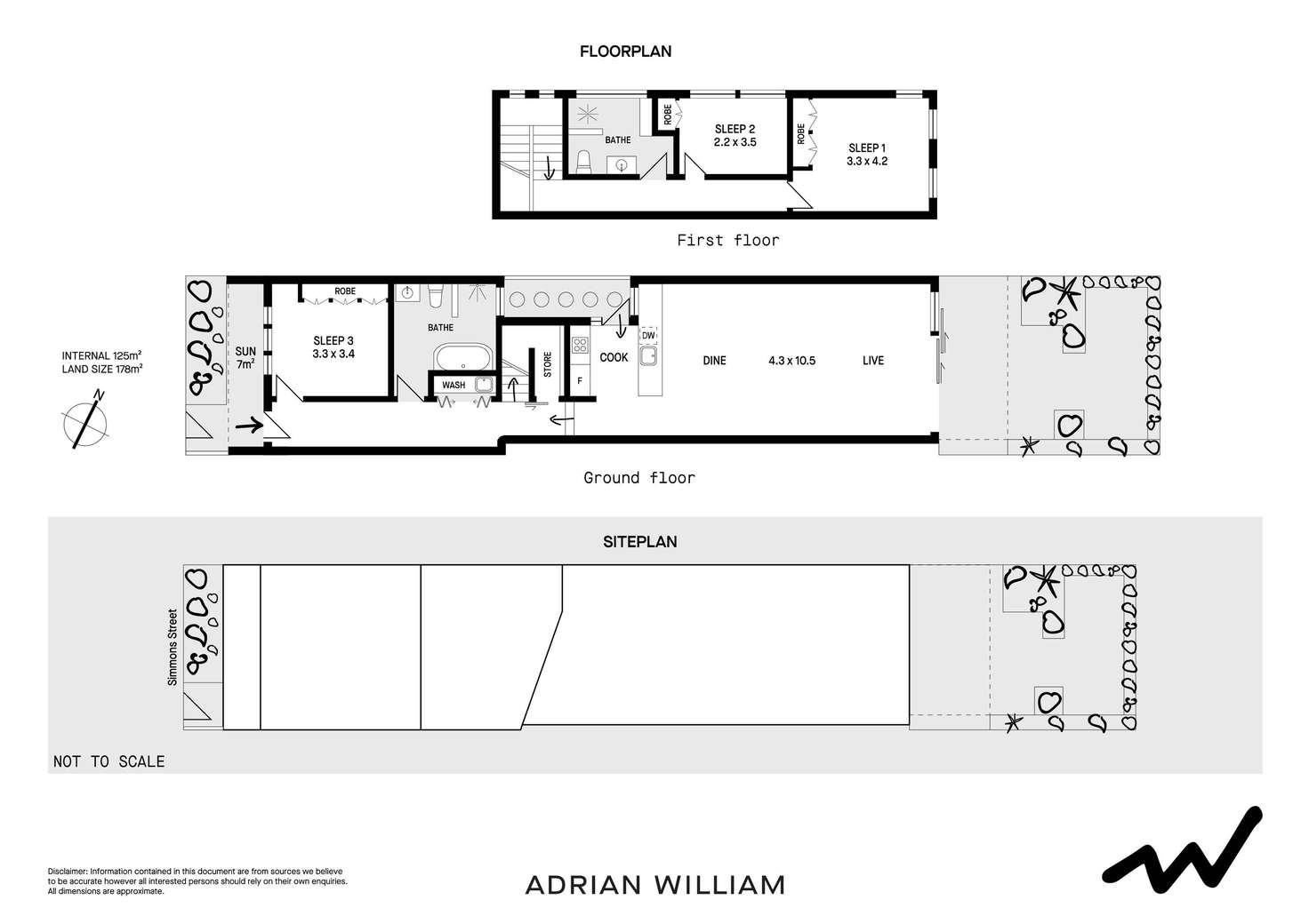 Floorplan of Homely house listing, 58 Simmons Street, Newtown NSW 2042