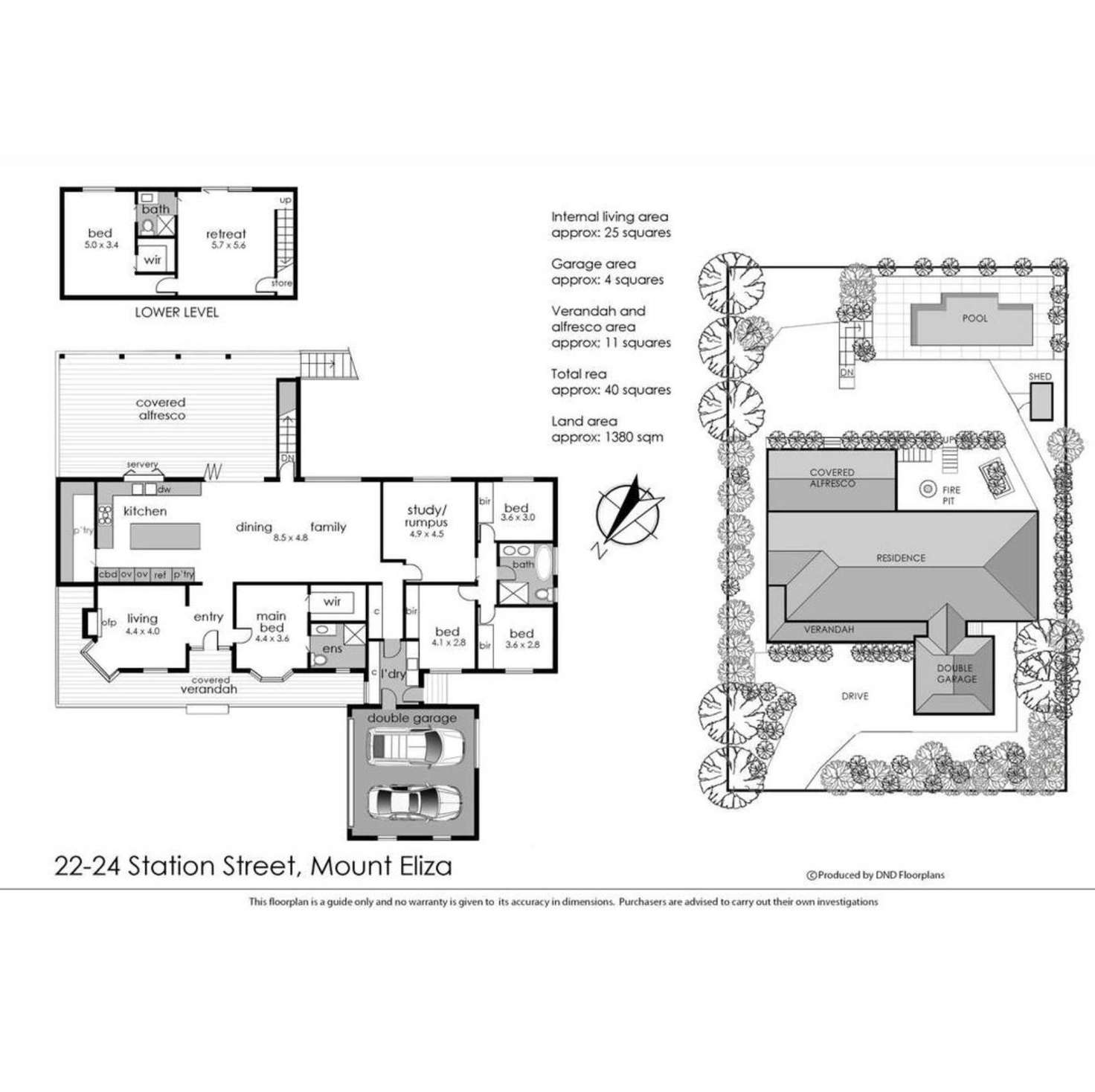 Floorplan of Homely house listing, 22-24 Station Street, Mount Eliza VIC 3930