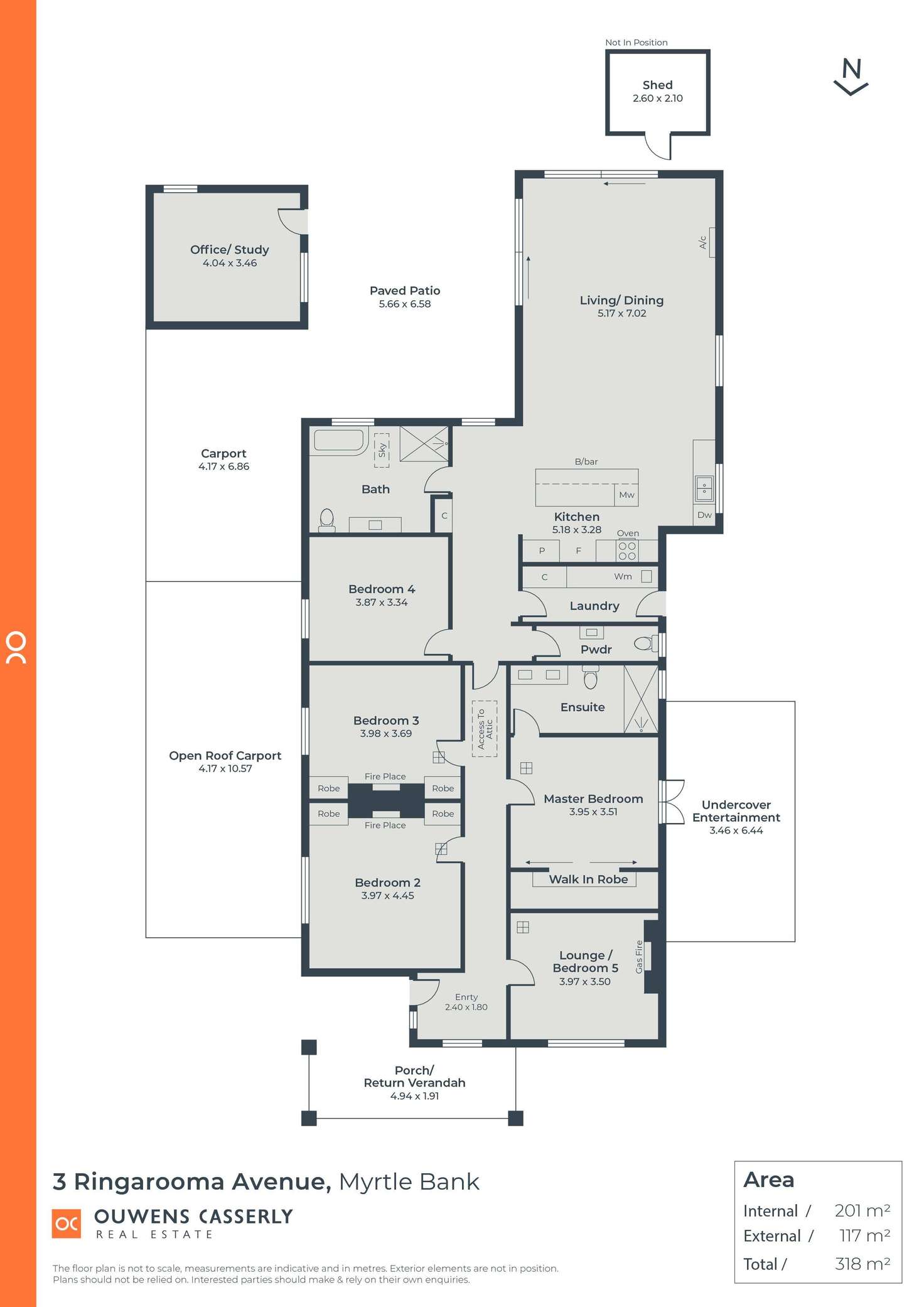 Floorplan of Homely house listing, 3 Ringarooma Avenue, Myrtle Bank SA 5064