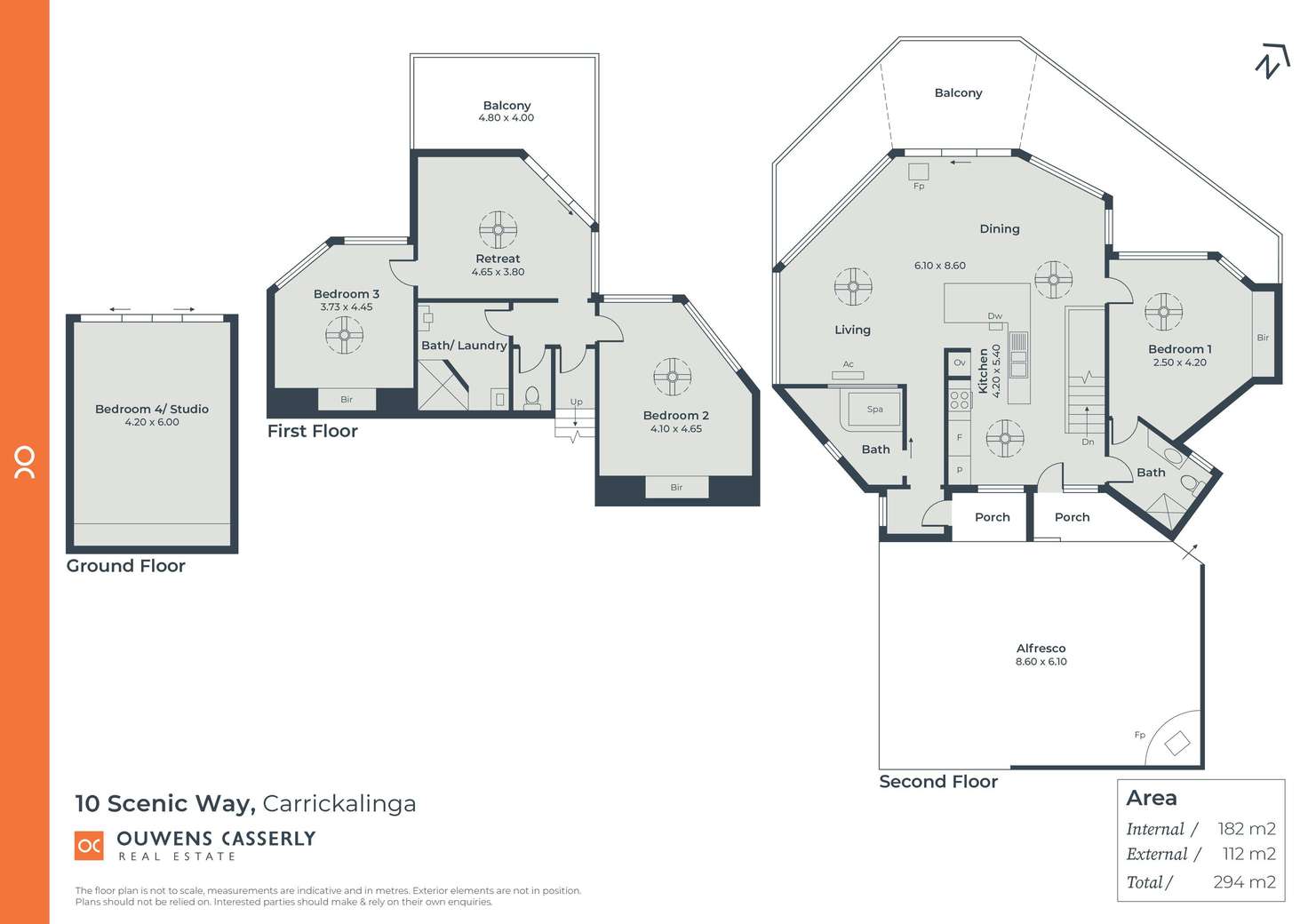 Floorplan of Homely house listing, 10 Scenic Way, Carrickalinga SA 5204