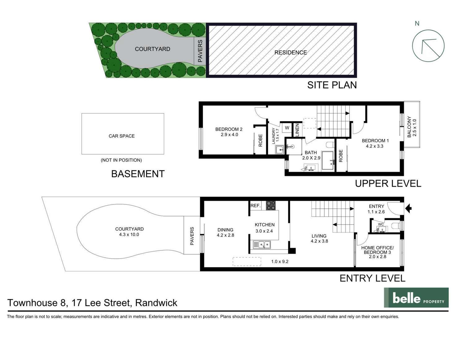 Floorplan of Homely house listing, 8/17 Lee Street, Randwick NSW 2031