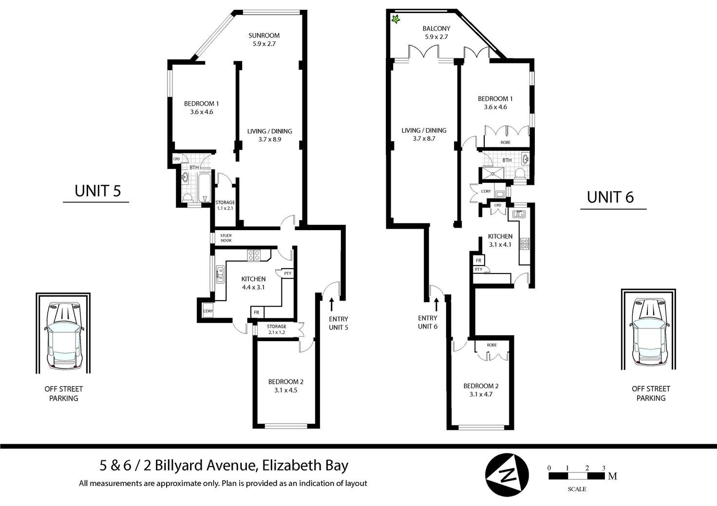 Floorplan of Homely apartment listing, 5+6/2 Billyard Avenue, Elizabeth Bay NSW 2011