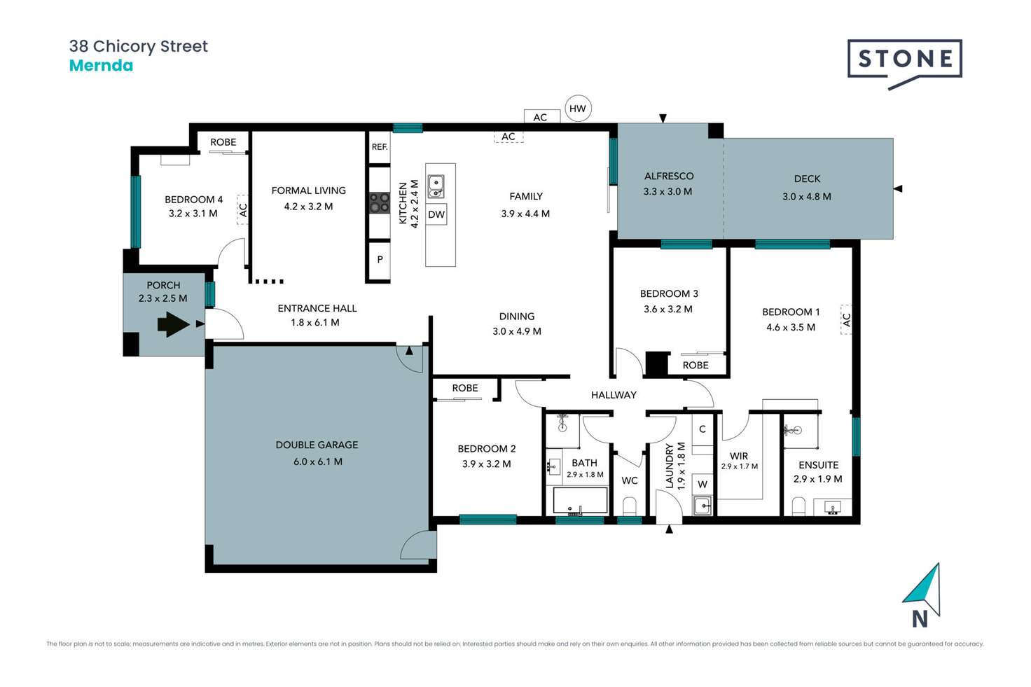 Floorplan of Homely house listing, 38 Chicory Street, Mernda VIC 3754