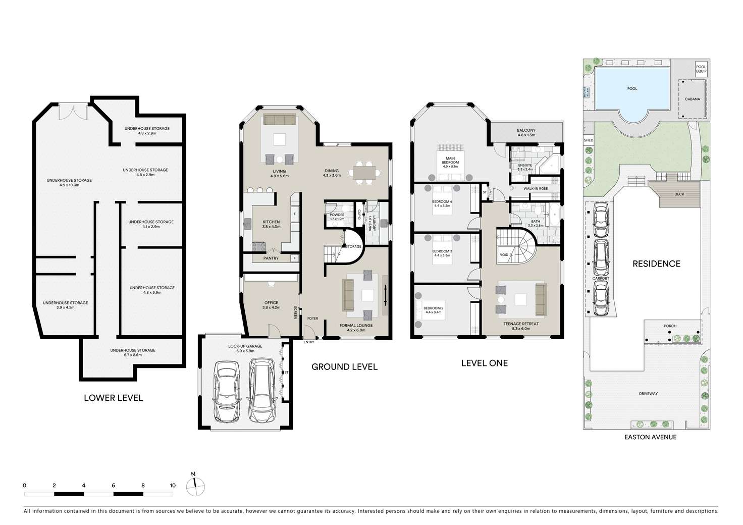 Floorplan of Homely house listing, 33 Easton Avenue, Sylvania NSW 2224