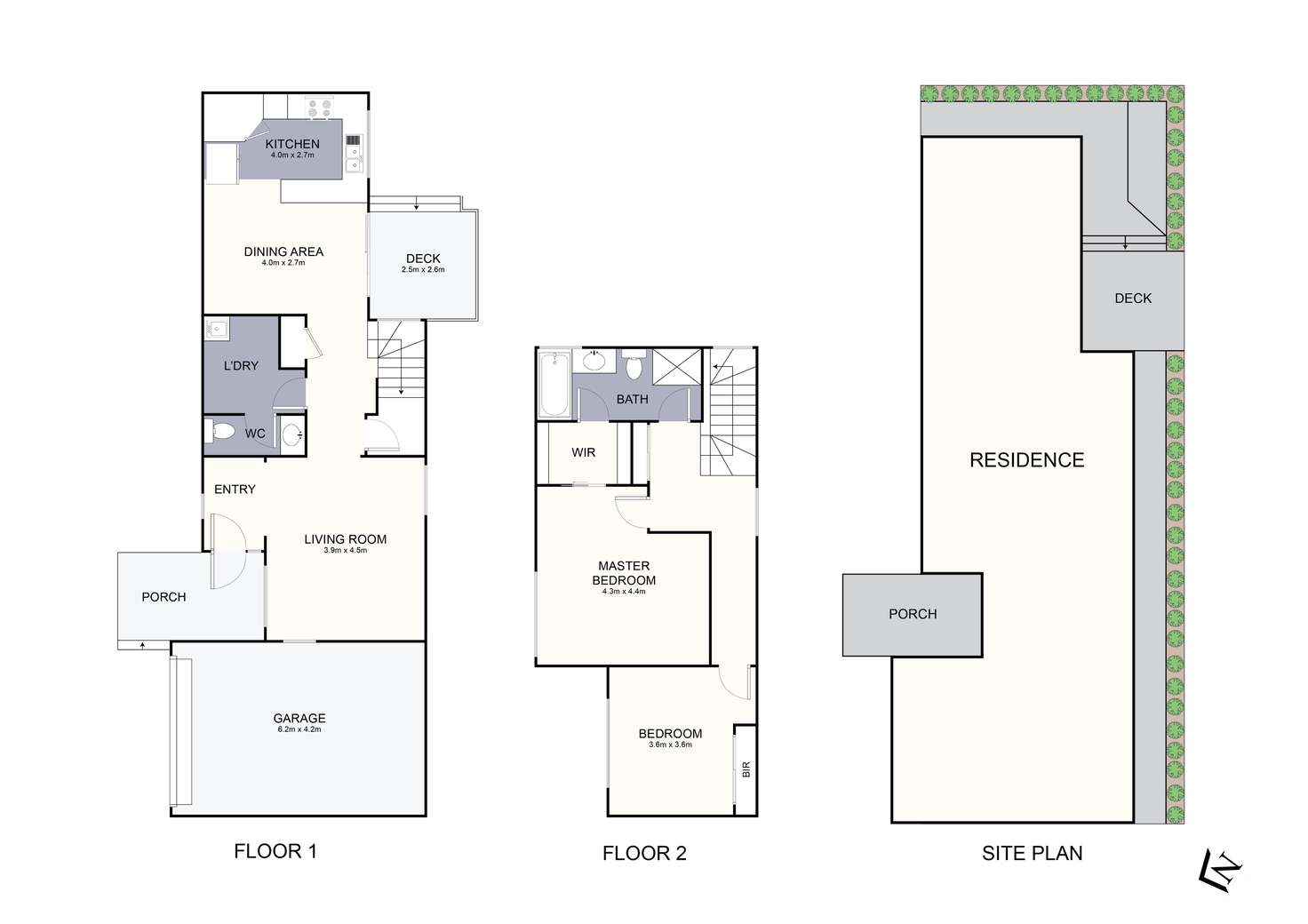 Floorplan of Homely townhouse listing, 4/8 Claude Street, Bayswater VIC 3153