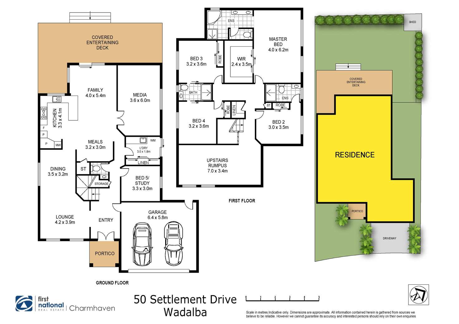 Floorplan of Homely house listing, 50 Settlement Drive, Wadalba NSW 2259