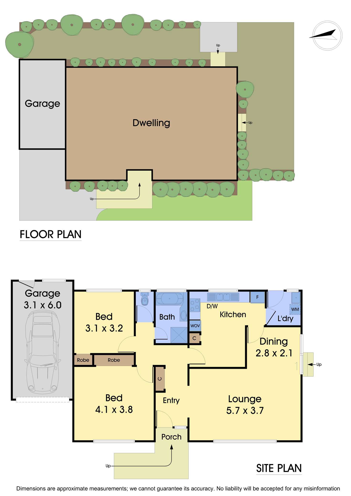 Floorplan of Homely unit listing, 3/34 Mount Street, Altona VIC 3018