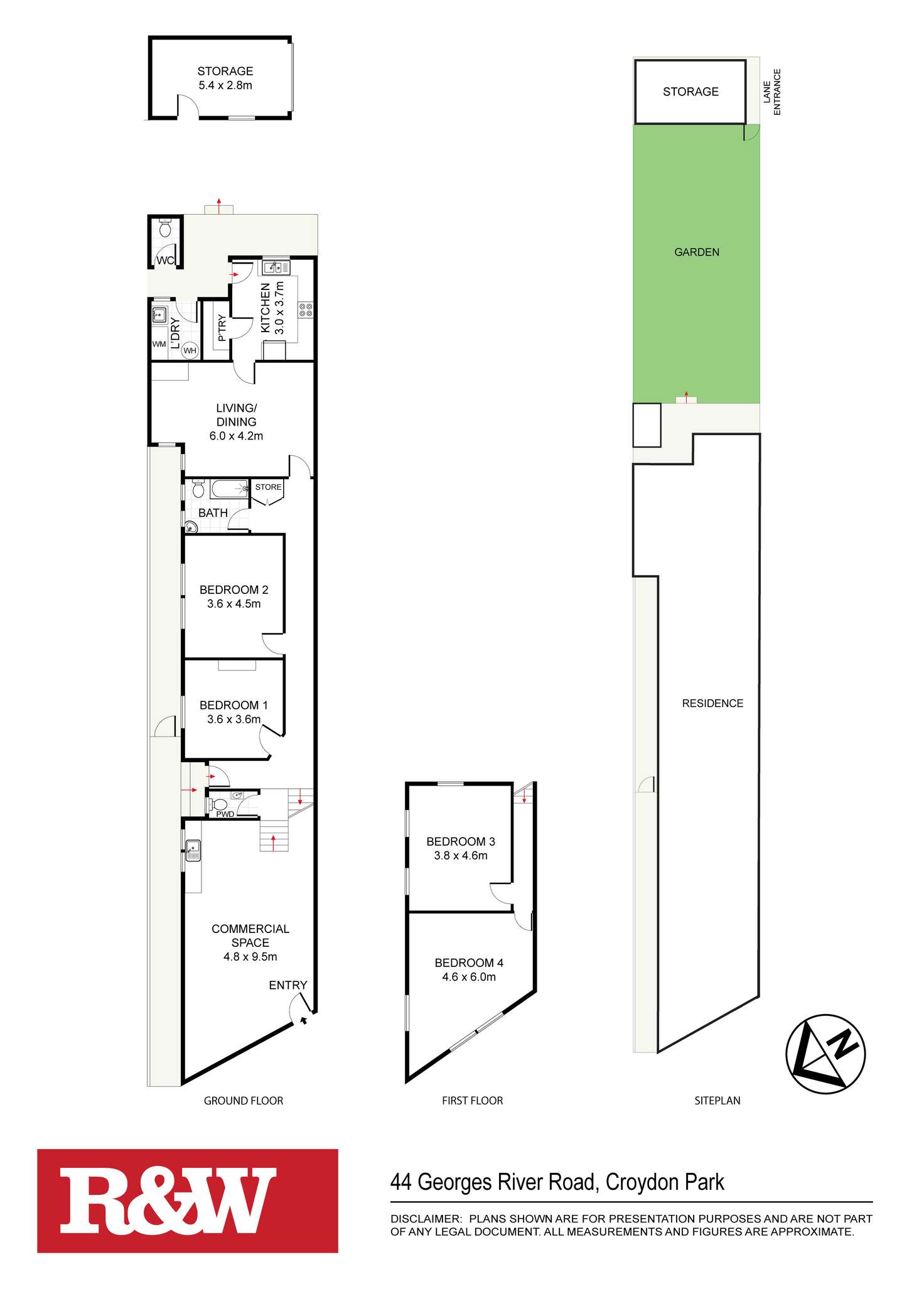 Floorplan of Homely house listing, 44 Georges River Road, Croydon Park NSW 2133