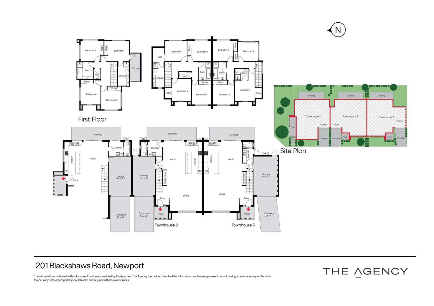 Floorplan of Homely house listing, 201 Blackshaws Road, Newport VIC 3015