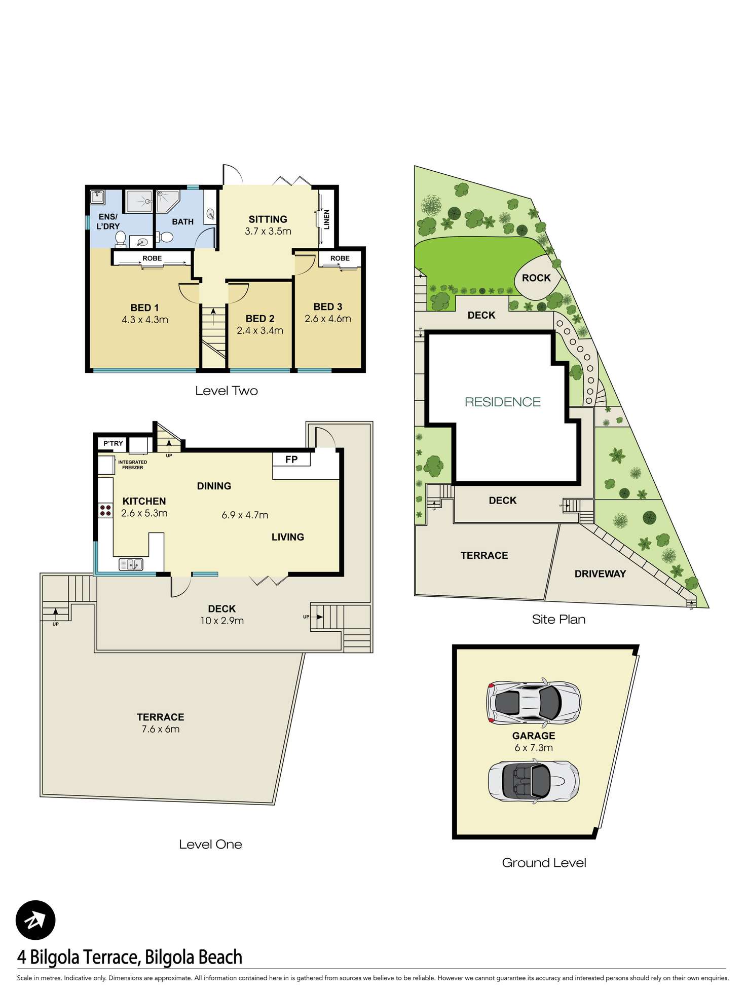 Floorplan of Homely house listing, 4 Bilgola Terrace, Bilgola Beach NSW 2107