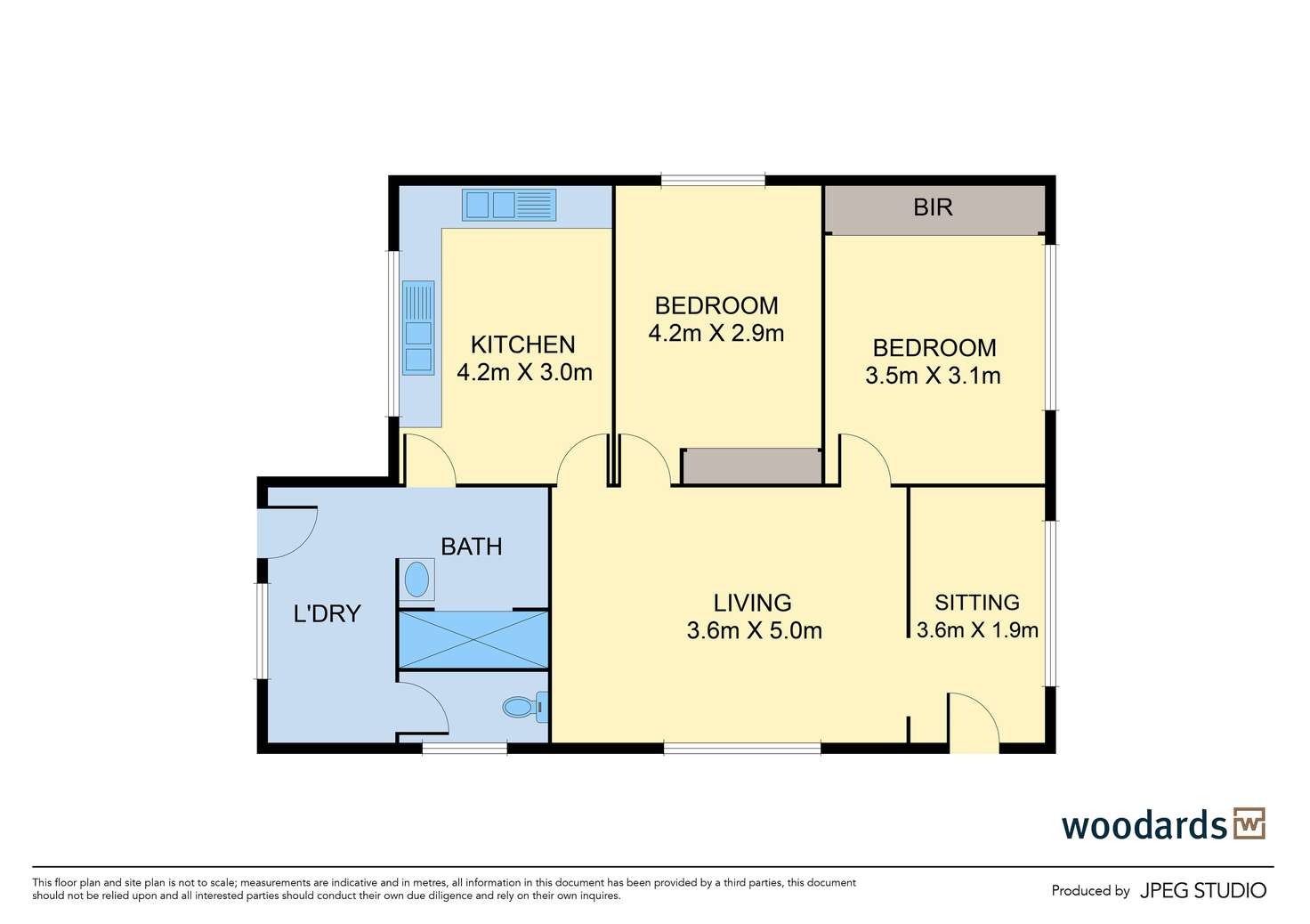 Floorplan of Homely house listing, 5 Blaxland Drive, Sunbury VIC 3429