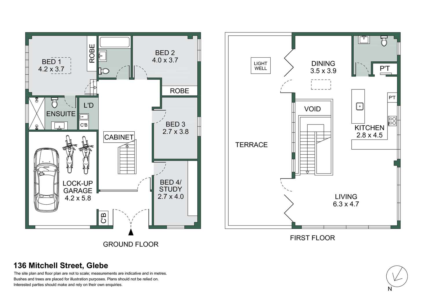 Floorplan of Homely house listing, 136 Mitchell Street, Glebe NSW 2037