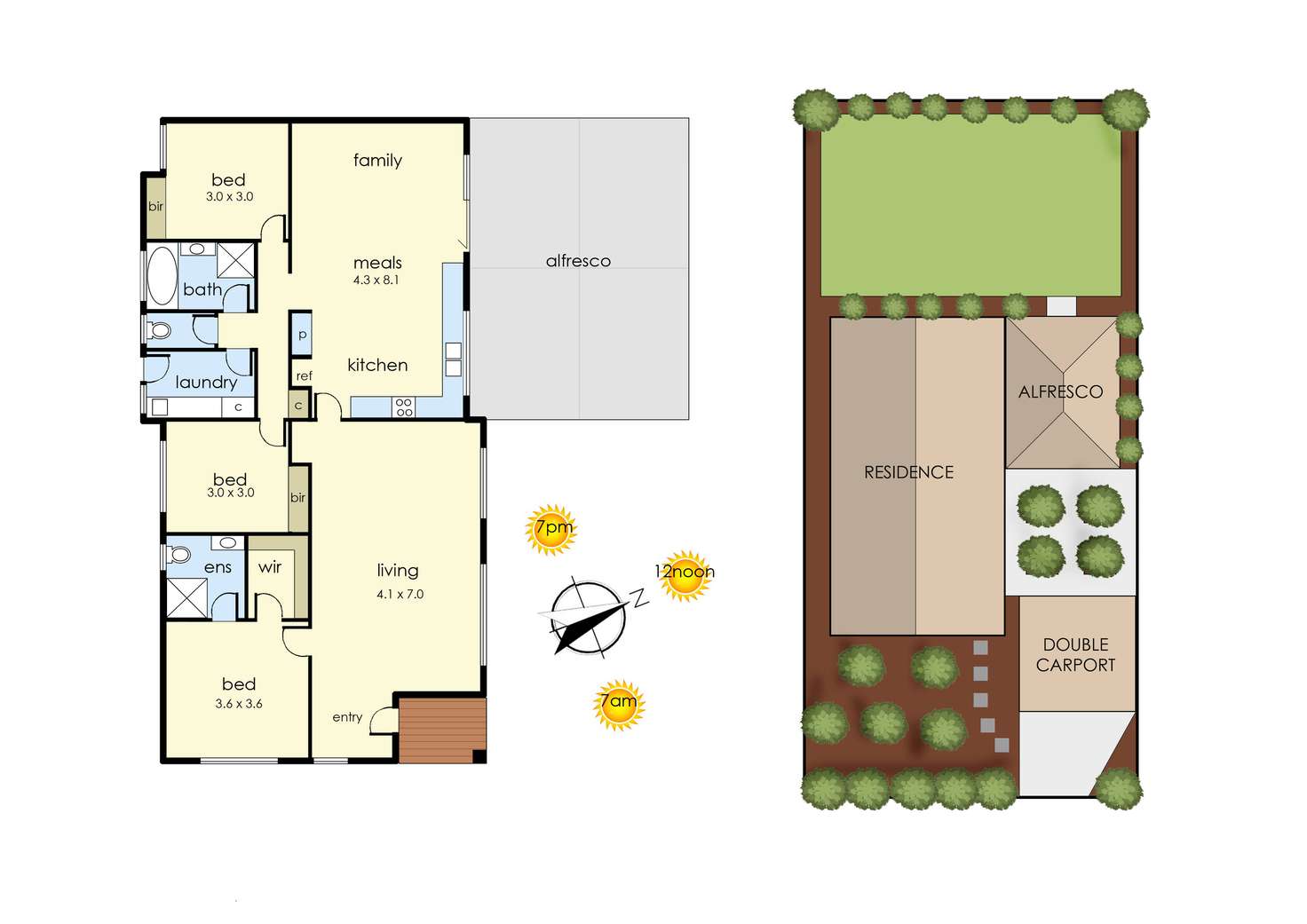 Floorplan of Homely house listing, 45 Settlers Way, Frankston South VIC 3199