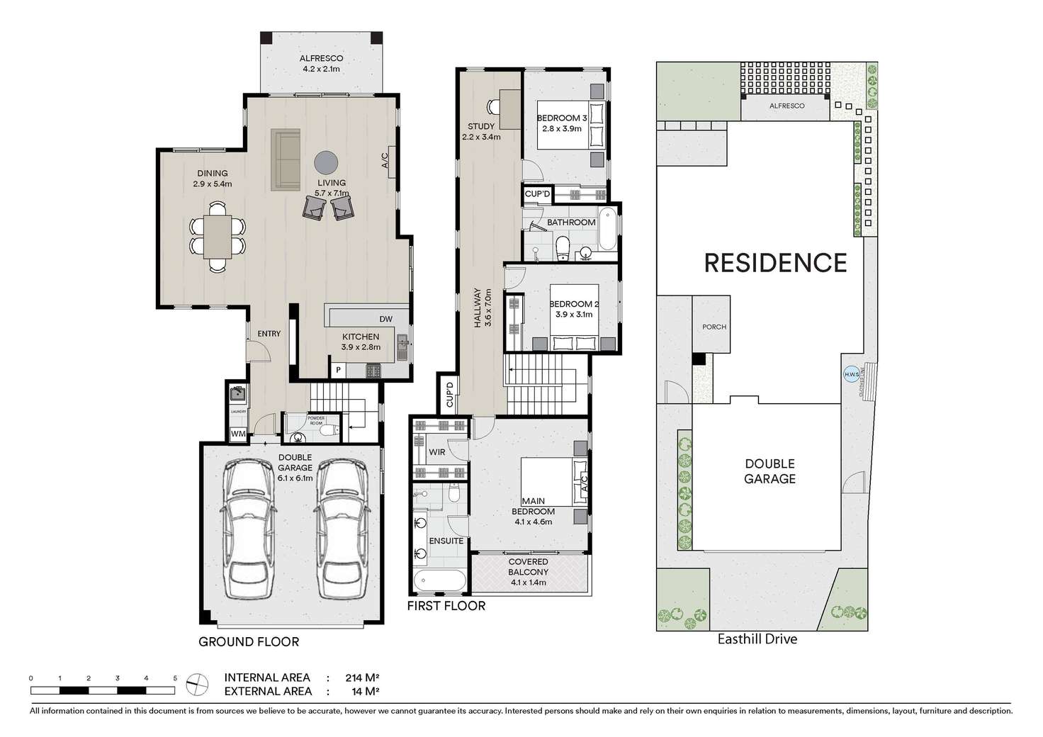Floorplan of Homely house listing, 206 Easthill Drive, Robina QLD 4226