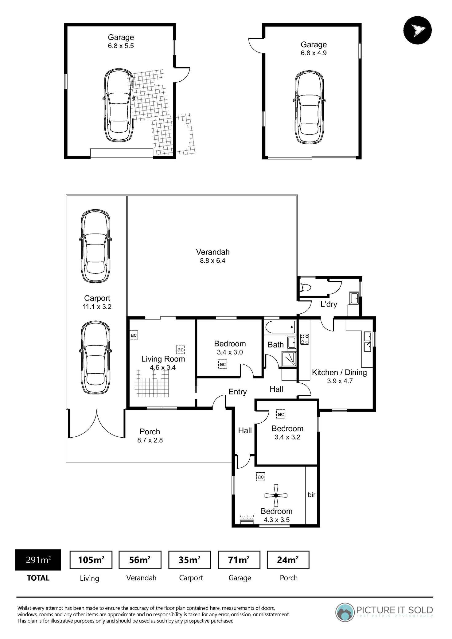 Floorplan of Homely house listing, 10 Kelly Terrace, Salisbury SA 5108