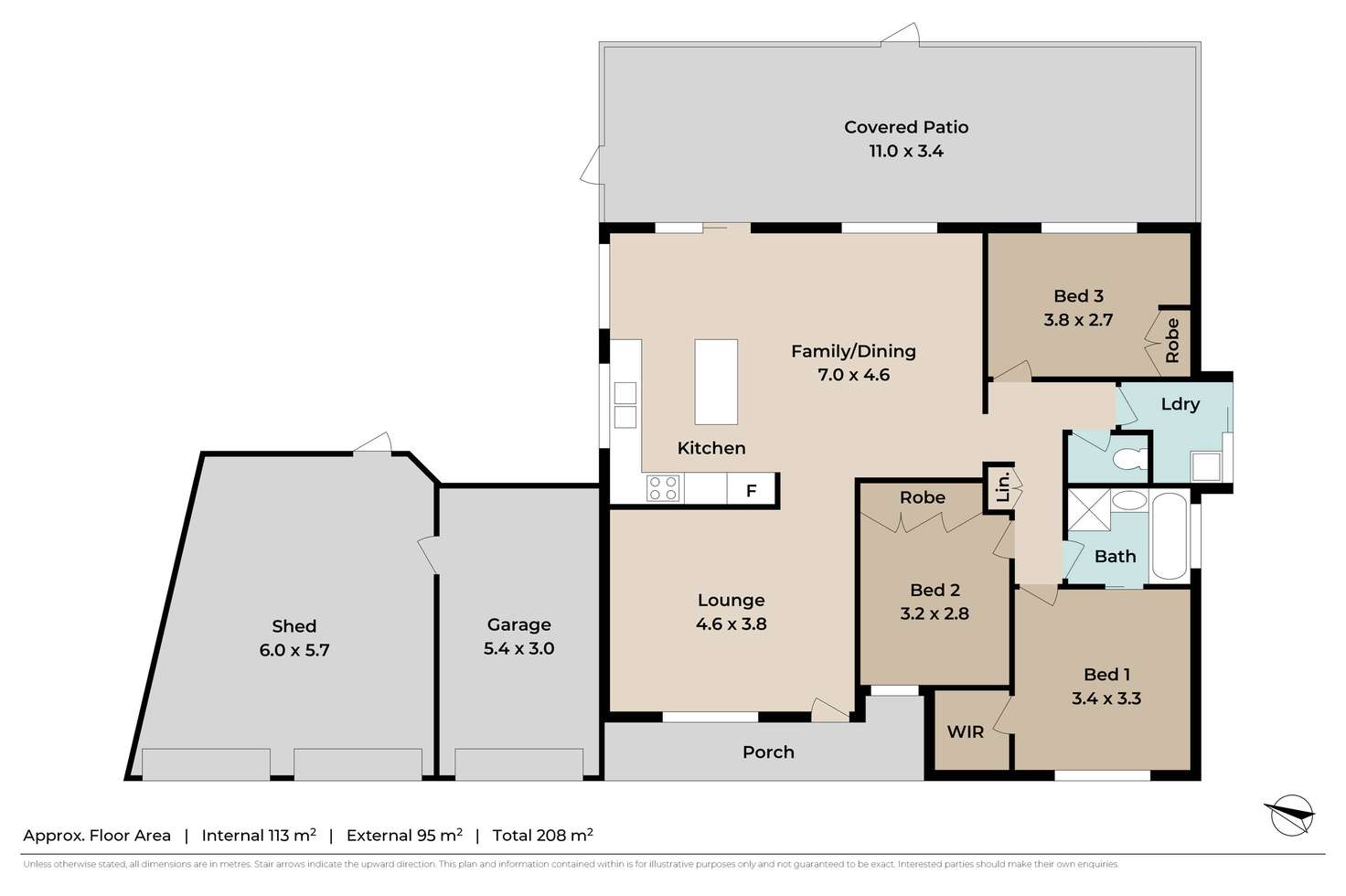 Floorplan of Homely house listing, 4 Burdekin Court, Hillcrest QLD 4118